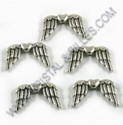 Metal bead wing 18x11mm,...